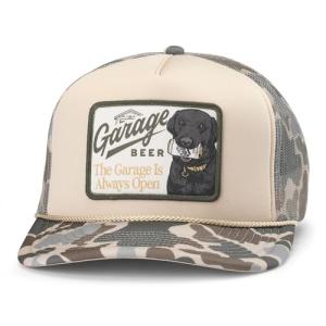 AMERICAN NEEDLE Unisex Garage Beer Mallard Foamy Adjustable Snapback Baseball Hat (24011A-GBEER-SAND)