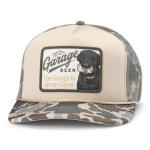AMERICAN NEEDLE Unisex Garage Beer Mallard Foamy Adjustable Snapback Baseball Hat (24011A-GBEER-SAND)
