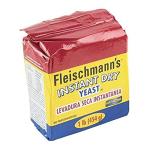 Fleischmann’s Yeast, Fleischmann’s Instant Dry Yeast, 16 Ounce - 1 Pack, Fast-Acting, Gluten Free, No Preservatives.