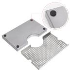 Beer Drip Tray, Beer Tap Drip Tray, Beer Keg Drip Tray, Easy to Clean Highly Polished Surface Drip Tray, Beer Tap Drip Tray with Non Slip Rubber pad 11.96 x 7.05 x 1.02 inches