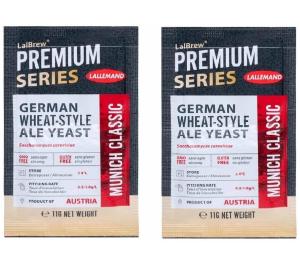 2PK MUNICH CLASSIC WHEAT BEER YEAST of Danstar's Perfect Regional Match for Quality Wheat Beer