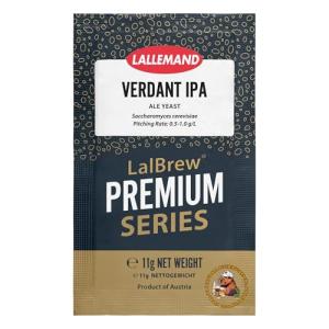 LalBrew Verdant IPA Brewing Yeast (1 Pack) - IPA Ale Yeast - Make Beer At Home - 11 g Sachets - Saccharomyces cerevisiae - Sold by CAPYBARA Distributors Inc.