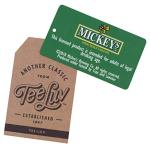 Tee Luv Men's Mickey's Fine Malt Liquor T-Shirt - Retro Mickeys Beer Logo Shirt, Kelly Heather, L