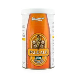 Muntons Beer Making Kit - Pale Ale Premium Range Kit - Includes Beer Making Ingredients - Home Brewing Kit Makes 66 Bottles of Beer (23 Liters Total)
