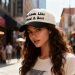 You Look Like I Need A Beer Funny Trucker Hats Embroidered Vintage Snapback Hat for Women and Men Gag Gifts Baseball Cap