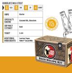 Craft A Brew Recipe Kit - Chocolate Milk Stout Refill - 1 Gallon - Ingredients for Home Brewing Beer