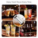 Steel Corny Keg, 5 Gallon Ball Lock Homebrew Beer Keg, Black Handles