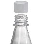 Hiceeden 10 Pcs 33 oz Plastic Soda Bottles with Caps, 1L Disposable Long Neck Wine Bottles with Lid, Reusable Empty Plastic Bottle for Beverage, Liquor, Beer, Milk, Juices, Smoothies