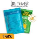 Craft A Brew - Safale S-04 Dry Yeast - English Ale Dry Yeast - For English and American Ales and Hard Apple Ciders - Ingredients for Home Brewing - Beer Making Supplies - [1 Pack]