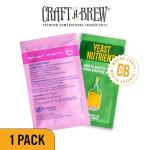 Craft A Brew - SafLager W-34/70 Yeast - German Lager Dry Yeast - For Craft Lagers - Ingredients for Home Brewing - Beer Making Supplies - [1 Pack]