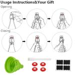 32oz Swing Top Glass Bottles - 4 Pack