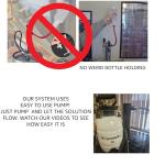 Standard Beer Draft Keg Line Cleaning kit with 4oz Beer Line Brevline Powder Cleaner - Hand Pump Pressurized - Easy Safe to Use Keg Claner - w/Brush, Faucet Plug, Instruction Manual