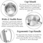 Goaste 2 Packs Tankard Style Beer Mugs, 20 OZ Double Walled Stainless Steel Beer Stein, Heat Insulated Coffee Mug Tumblers with Big Grip Handle for Hot or Cold Beverages, Milk, Tea, Bar Drinkaware