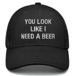 Supload Funny Beer Gifts for Men Dad Drinking Beer Hat for Beer Lovers Men Women Gifts for Drinkers Embroidered