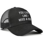 Supload Funny Beer Gifts for Men Dad Drinking Beer Hat for Beer Lovers Men Women Gifts for Drinkers Embroidered