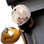 AMERICAN NEEDLE Unisex Coors Beer Rodeo Club Captain Adjustable Snapback Baseball Hat, Ivory/Black (24002A-COORS-IBLK)