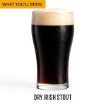 Craft a Brew - Beer Recipe Kit - Bone Dry Irish Stout - Home Brewing Ingredient Refill - Beer Making Supplies - Includes Hops, Yeast, Malts, Extracts - 5 Gallons