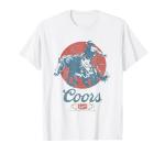 Coors Longhorn Banquet Vintage Rodeo Label T-Shirt