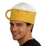 gagift world Beer Hat, Felt Funny Hat for Men and Women, Cool Gifts for Beer Lovers Christmas Gifts Cute Birthday Halloween Valentine's Day White Elephant Gifts for Adults
