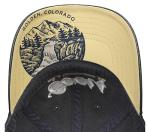 AMERICAN NEEDLE Coors Banquet Beer New Raglan Adjustable Strapback Hat Navy