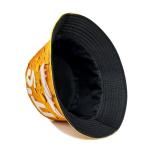 QXFHULV Printed Bucket Hat - Reversible Packable Summer Travel Beach Sun Cap for Men Women Teens (Yellow Beer)