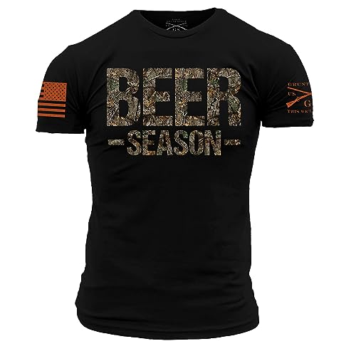 Realtree Edge® Beer Season Men's T-Shirt - Black