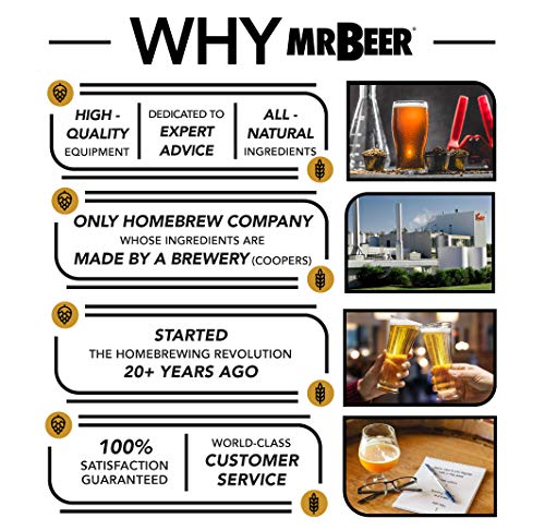 Mr. Beer Premium Gold 2 Gallon Brewing Kit