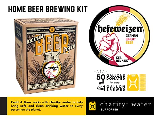 Craft A Brew Hefeweizen Home Brewing Kit