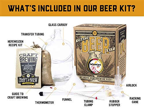 Craft A Brew Hefeweizen Home Brewing Kit