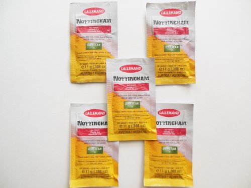 Nottingham Ale Yeast - 5 Packets by Danstar