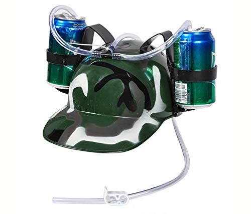 Camo Drinking Helmet Party Hat for Fun