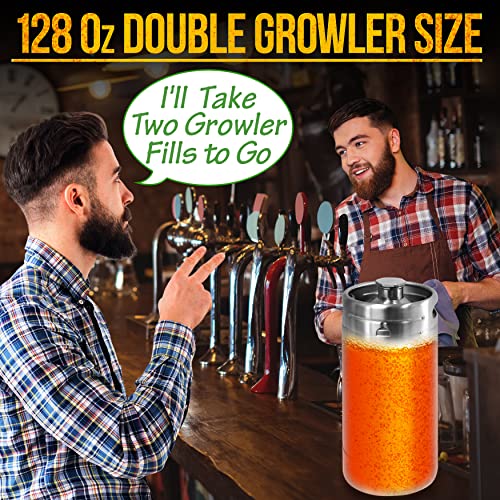 NutriChef Pressurized Craft Beer Growler Tap System