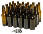 North Mountain Supply 12 Ounce Amber Beer Bottles
