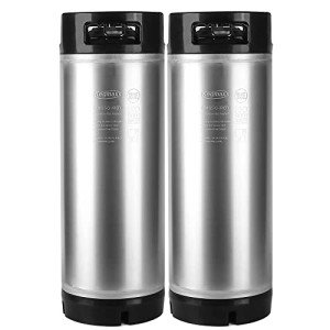 5 Gallon Stainless Steel Ball Lock Kegs - 2 Pack