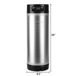 5 Gallon Stainless Steel Ball Lock Homebrew Keg