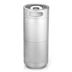 GANCOWISE 5 Gallon Commercial Beer Keg with Sankey Valve