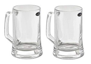 Amlong Crystal Lead-Free 12 oz Beer Mug Set