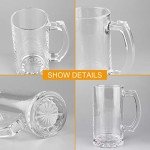 QAPPDA Set of 8 16oz Beer Mugs