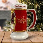 Budweiser 2024 Limited Edition Clydesdale Holiday Stein