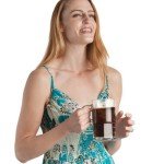 Set of 6 Clear 20-oz Beer Mugs