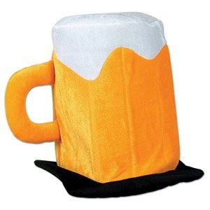 Beistle Plush Beer Mug Hat - Set of 6