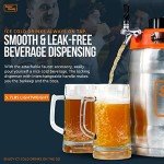 SuperHandy 170 oz Portable Beer Keg Growler
