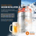 SuperHandy 170 oz Portable Beer Keg Growler