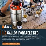 SuperHandy 170 oz Portable Beer Keg Growler