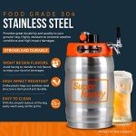 SuperHandy 170 oz Portable Beer Keg Growler
