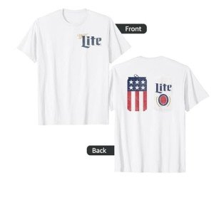 Coors Miller Lite Classic Logo T-Shirt