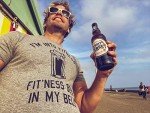 Funny Beer Belly Fitness T-Shirt for Men