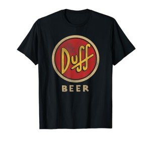 The Simpsons Duff Beer Circle Logo T-Shirt