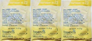 Saflager S-23 Dry Beer Yeast - 3 Pack
