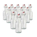 EZ Cap 16 oz Beer Bottles - 12 Pack